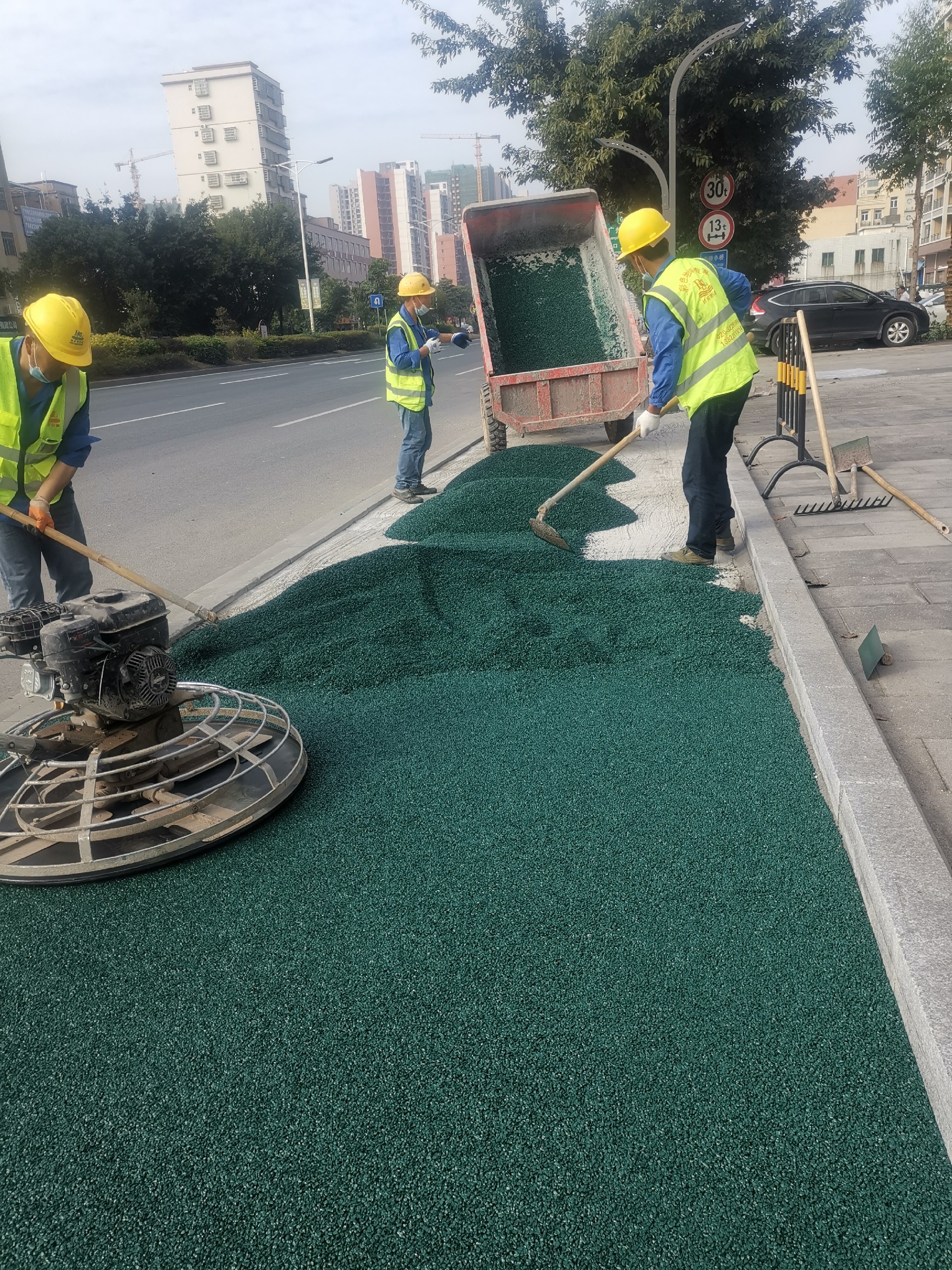 冷鋪瀝青路面施工