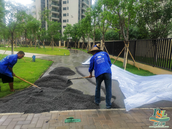 透水混凝土施工隊-廣州地石麗