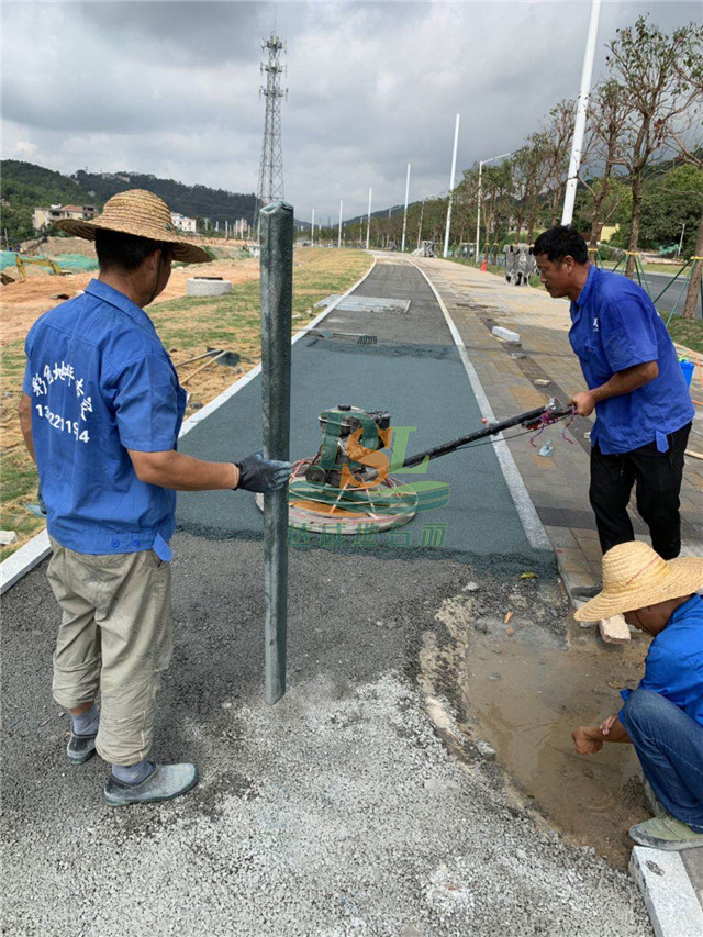 廣汕公路一標(biāo)透水混凝土