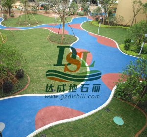 海綿城市材料幼兒園透水地坪應(yīng)用案例