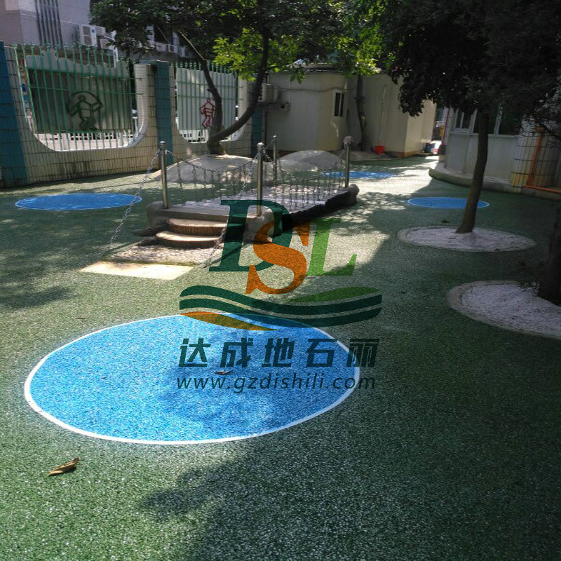 南城陽光幼兒園透水地坪案例